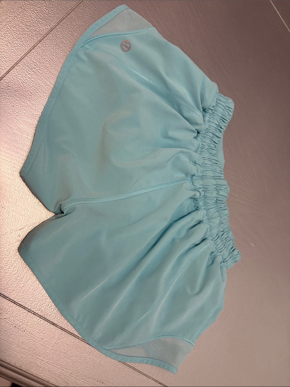 lululemon athletica Light Blue Women's Running Shorts